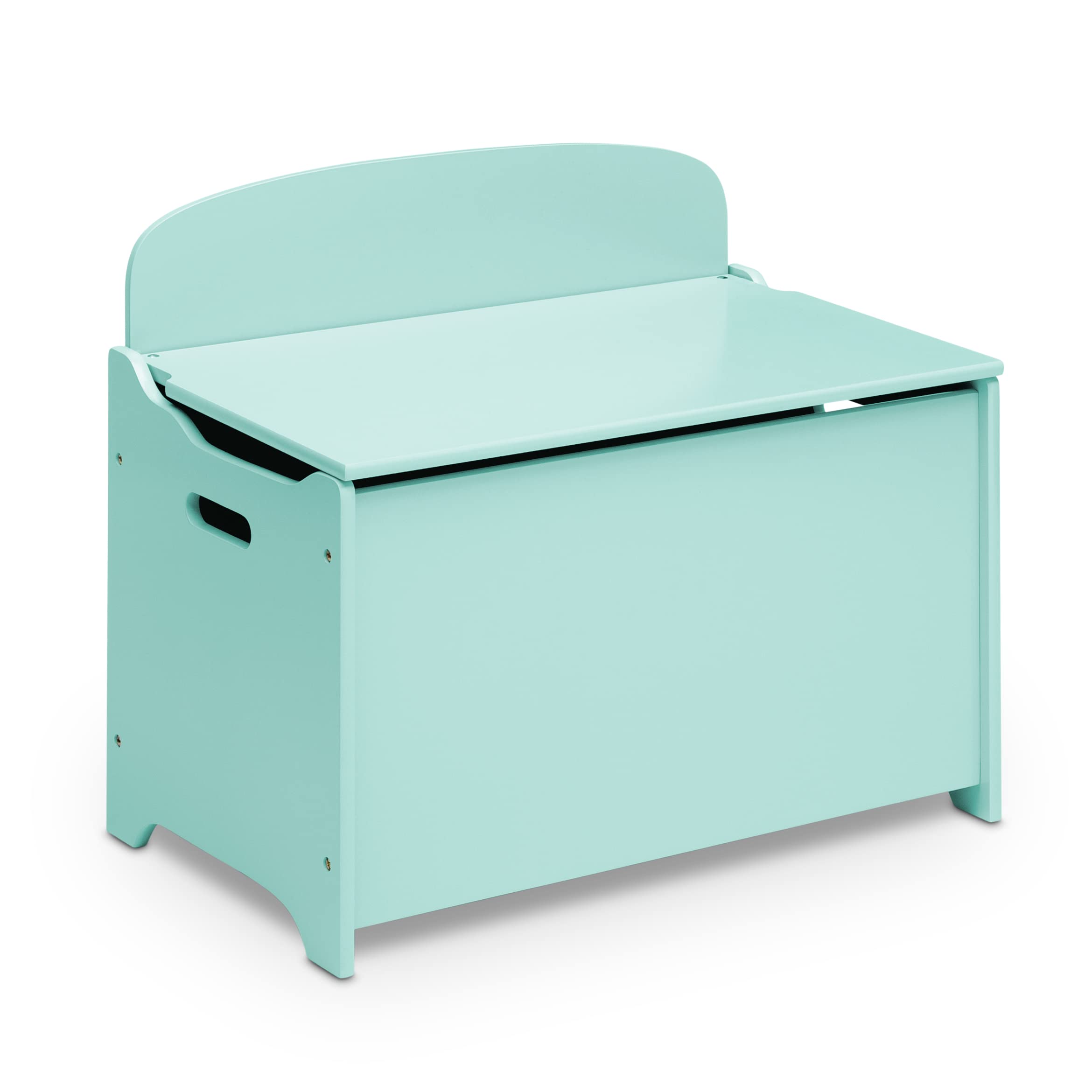 Delta Children MySize Deluxe Toy Box, Bianca White