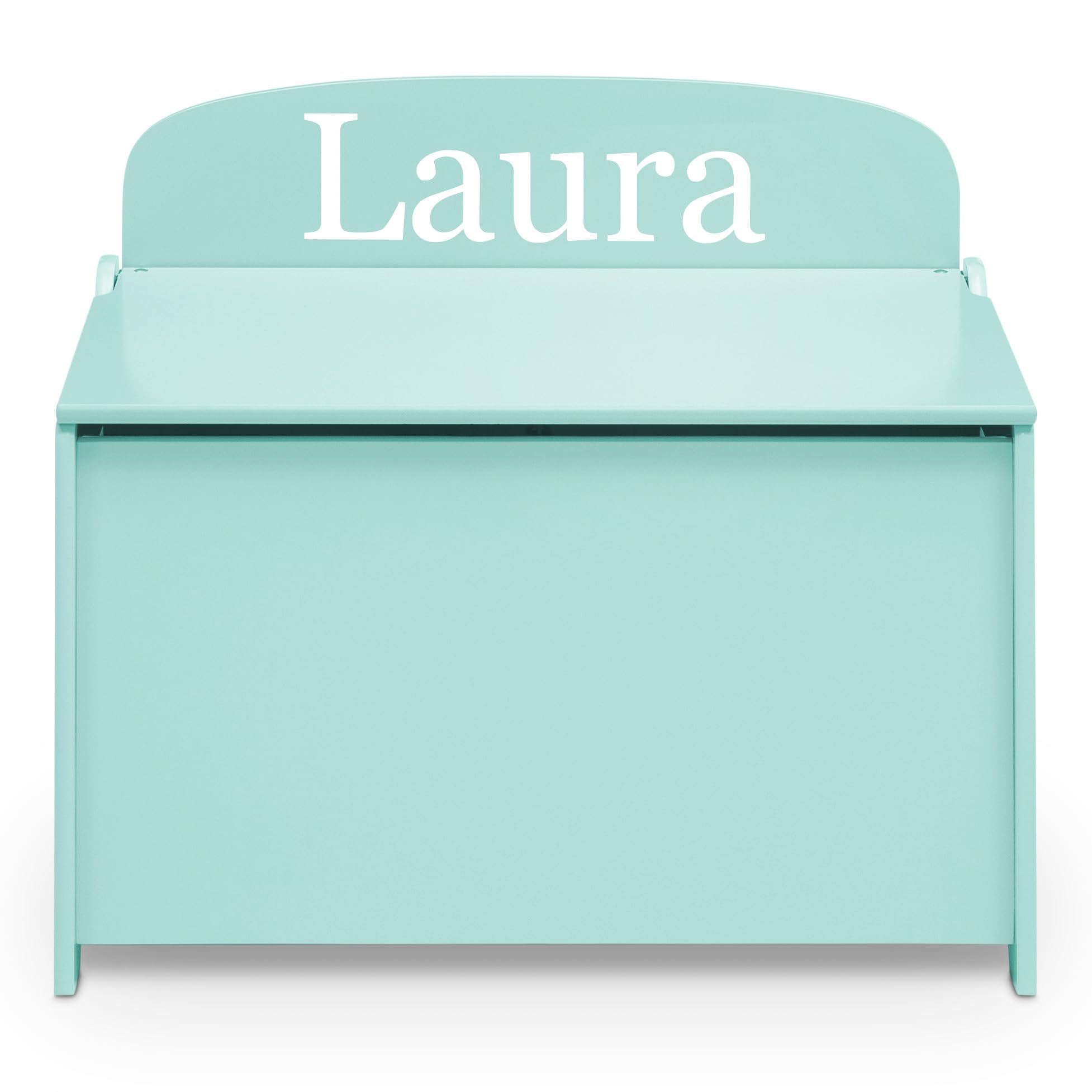 Delta Children MySize Deluxe Toy Box, Bianca White